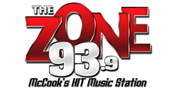 The Zone 93-9 logo