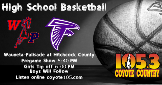Listen Live - High School Basketball Wauneta-Palisade at Hitchcock County