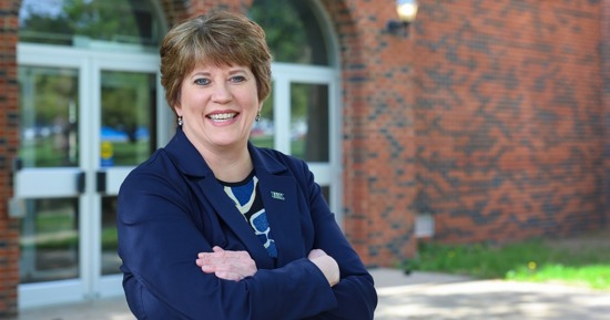 Brooke Envick will serve as the next dean of the UNK College of Business and Technology. (Photo by Erika Pritchard, UNK Communications)