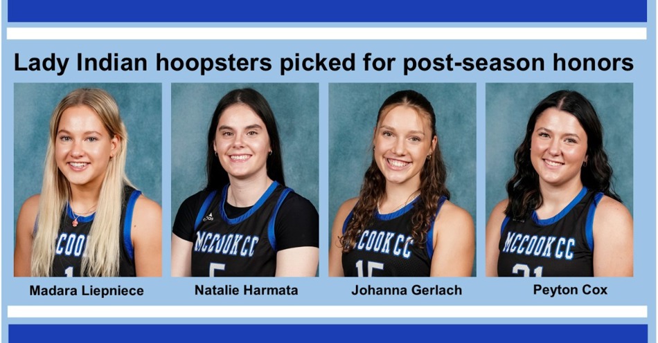 Lady Indians Hoopsters picked for post-season honors
