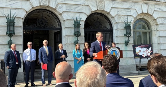 Gov. Pillen Speaks at National Rollout of USDA Farm Security Action Plan