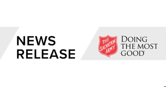 Salvation Army Press Release