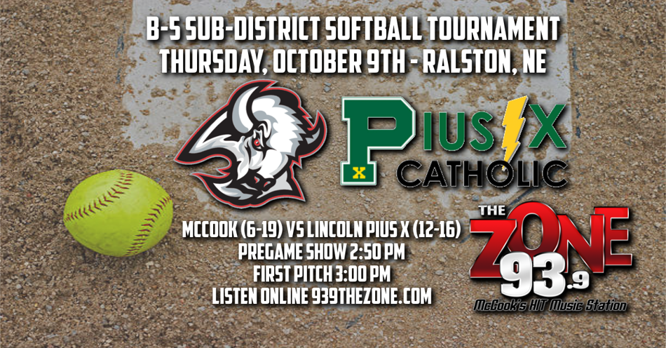 2025-10-09T14:50|Pius X High School Vs McCook High School|HS Softball|KSWN