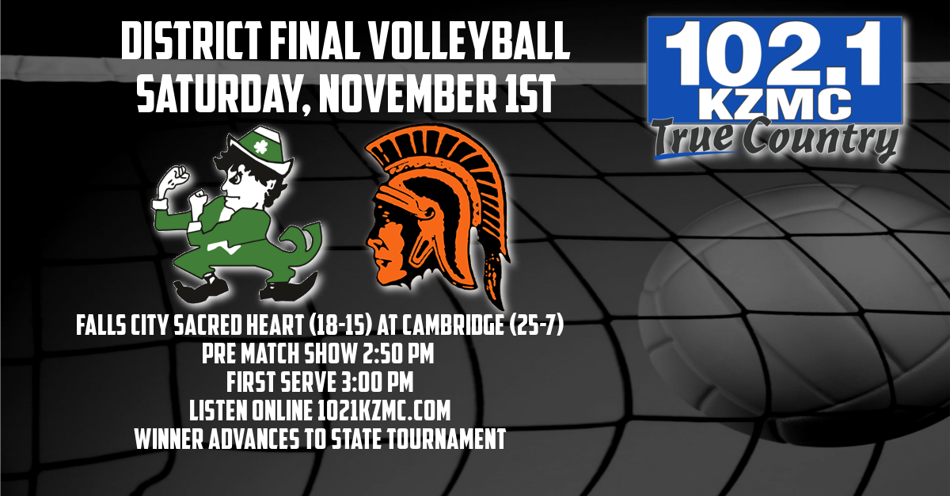 2025-11-01T14:50|Falls City Sacred Heart Vs Cambridge|HS Volleyball|KZMC