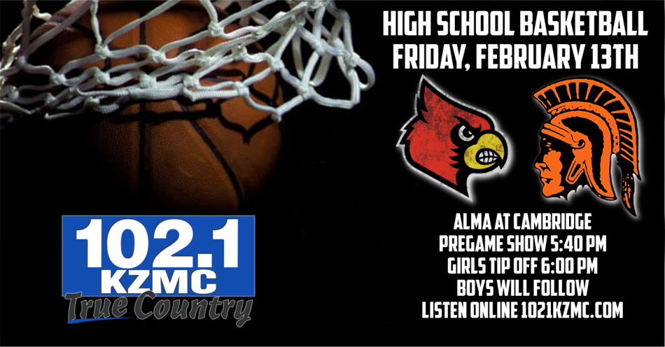 2026-02-13T17:40|Cambridge Vs Alma|HS Basketball - Girls|KZMC