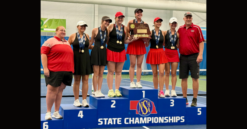 McCook Girls Tennis Wins Class B State Championship 